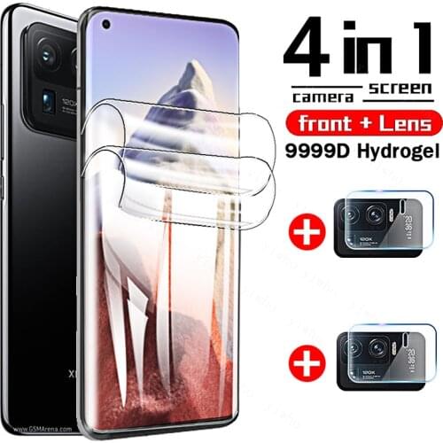 99D Full Cover Soft Hydrogel Film for Xiaomi Mi 11 Ultra Camera Protective Film for Xiamoi 11 Lite Pro 10 Lite Camera Lens Glass