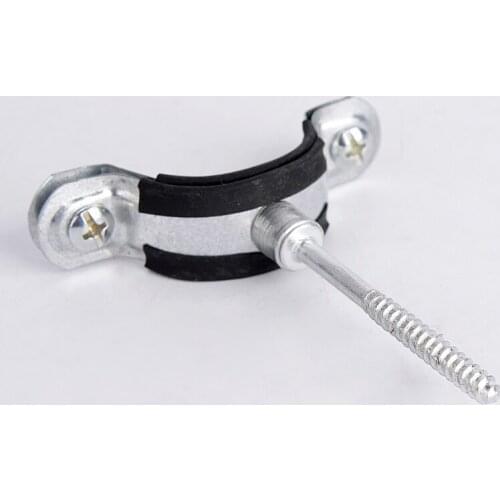 Pvc PPR pipe card water supply pipe clamp u-tube clamp riding card wall card pipe code