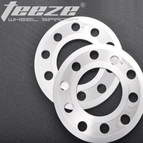 TEEZE T7075 Aluminum Alloy Wheel Spacers Universal Adapter 5x114.3mm CB 73.1mm convert to 5x108mm Car styling 2 pieces