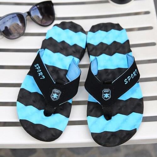 Topvivi Flip Flops men Gingham 2021 Summer Fashion Men Non-slip Male Newest Beach Shoes Sandals Massage Slippers Big Size 47 48