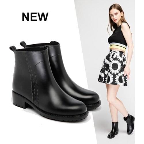 Voesnees Women's Rubber Boots