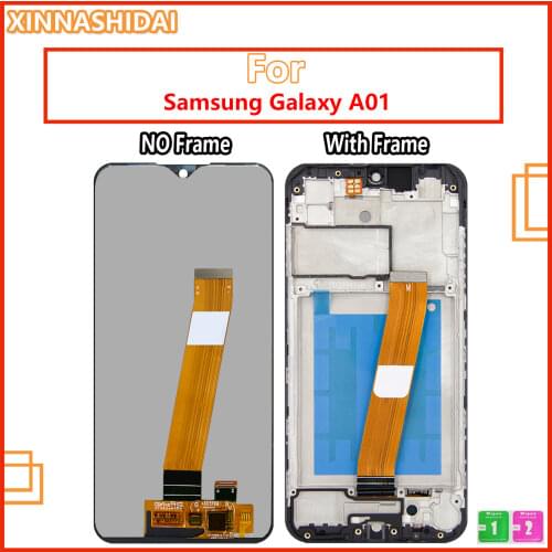 5.7" LCD Display For Samsung Galaxy A01 A015 A015F A015G A015DS LCD Display Touch Screen Digitizer Assembly Replacement