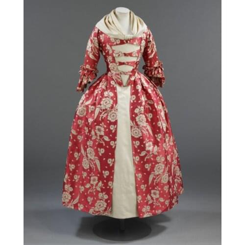 Revolution Georgian era Victorian Ball Gown/Vintage Costume/Event Dress 18th century colonial rococo dress costume british gown