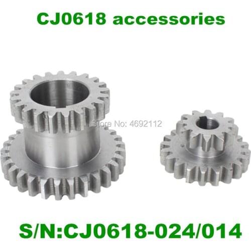 Free shipping 2pcs/set CJ0618 Teeth T29xT21 T20xT12 Dual Dears Metal Lathe Gear duplicate gear double gear high quality