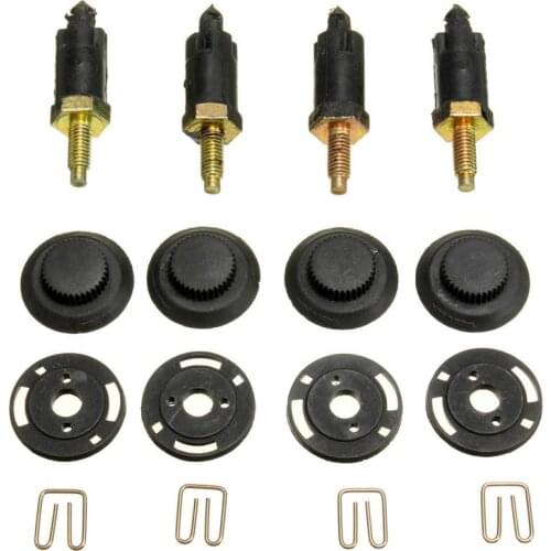 16PCS Engine Cover Bolt 2.0 Hdi Engine Cover Bolt Bonnet Hood Clip For Citroen Peugeot 307 406 Engines & Components