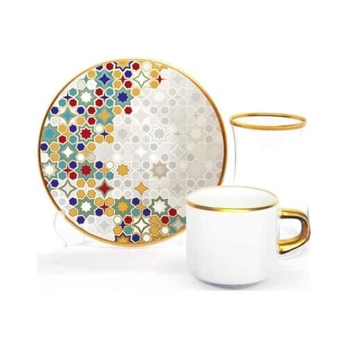 Drop Focus Tea Coffee Set 18 Pieces Mimosa