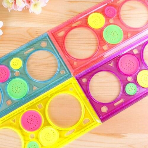 Spirograph Geometric Ruler Learning Drawing Tool Stationery For Student Drawing Set Creative Gift 1PC