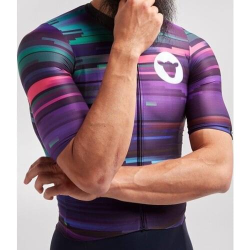 Team Pro Cycling Jersey Men 2021 Summer New Appare MTB Bike Riding Shirt Air Breathing Short Sleeve Schnelltrocknendes Radtrikot