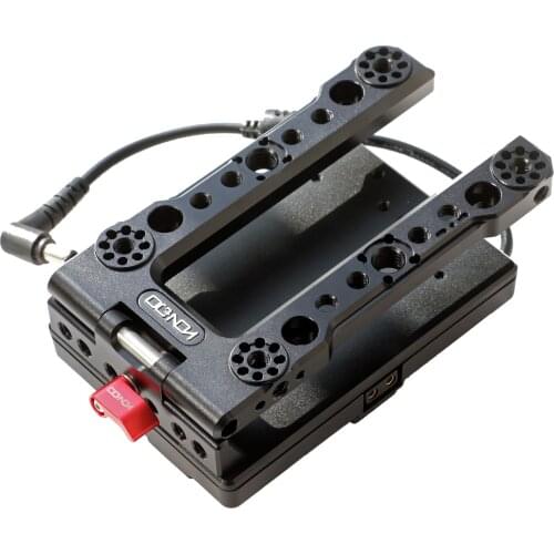 Hontoo FX6 V-lock V Mount Battery Plate Power Supply System for SONY PXW-FX6 Film Camera VS TILTA