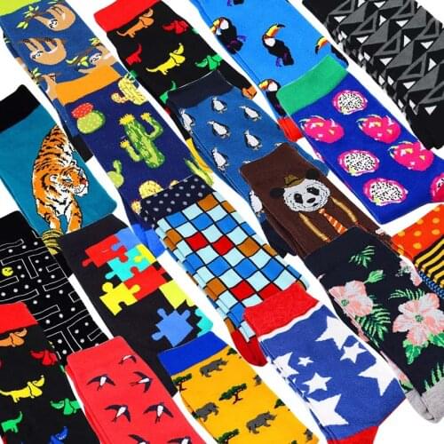 Joan Ling Mens Casual Socks