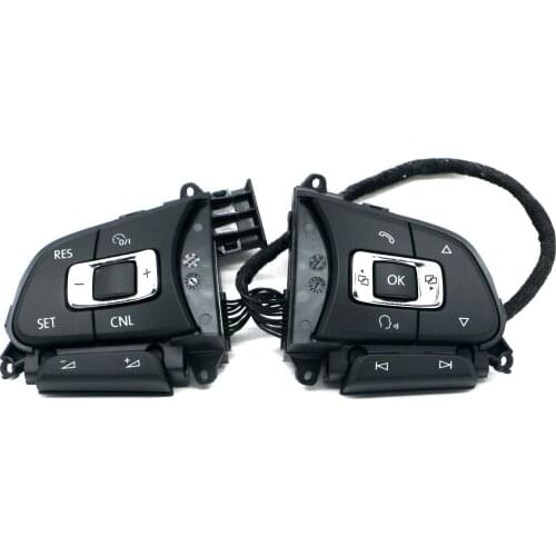 Bluetooth control key 6c0 959 442 f 6c0 959 442f for polo multi function steering wheel button