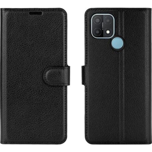 For Oppo A15 CPH2185 Oppo A15s CPH2179 Wallet Phone Case Flip Leather Cover Capa Etui Fundas