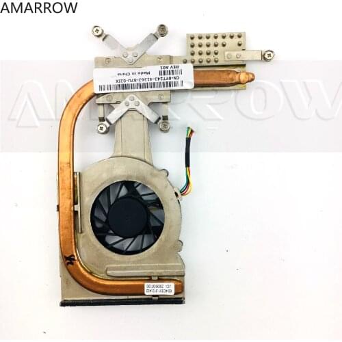 Original free shipping laptop heatsink cooling fan cpu cooler For DELL M1330 1318 CPU heatsink 0YT234