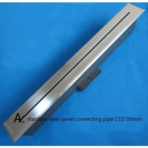 Linear bar grille diffuser bar grille vent diffuser underfloor air diffuser fresh air system stainless steel / ABS