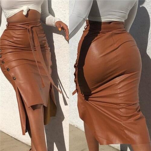 Lucakuins Slit Pencil Skirts