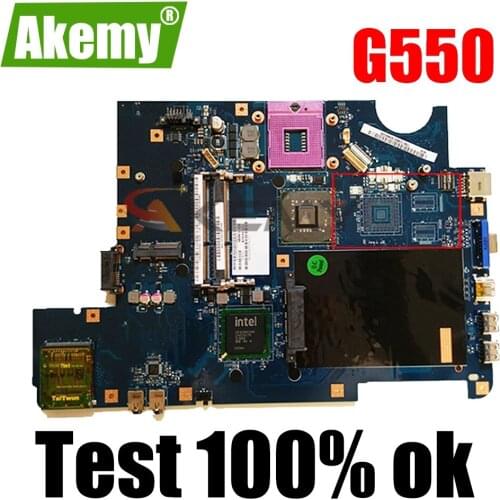 Laptop Motherboard For LENOVO Ideapad G550 Mainboard KIWA7 LA-5082P 168002997 GL40
