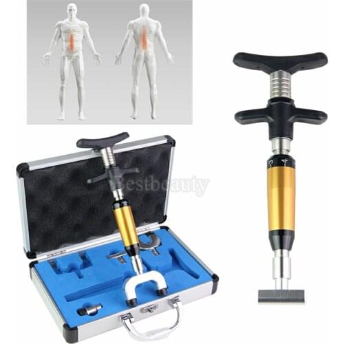 New Chiropractic Adjust Tool 6 Levels Machine Therapy Adjusting Spine Home Use Massager Manual Correction Health Care Gun