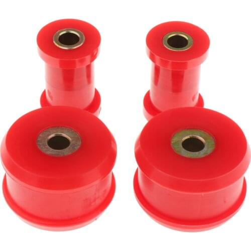Polyurethane Car Front Control Arm Bushings Red for VW Beetle MK4 1998 1999 2000 2001 2002 - 2006