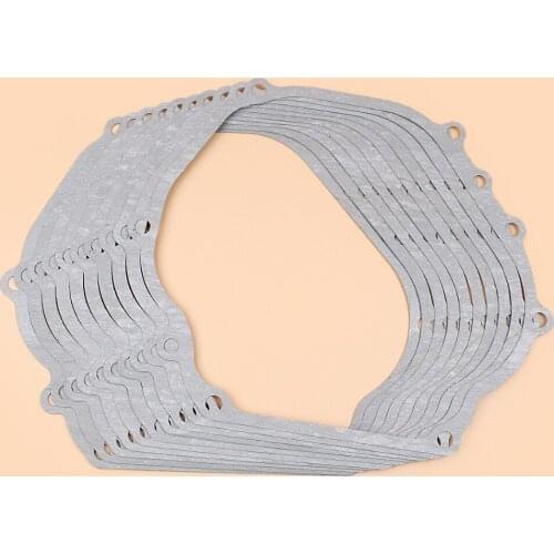 10Pcs/lot MOTOR CRANKCASE COVER GASKET Fit HONDA GX390 188F 13HP 5KW 6.5KW GAS ENGINE EC6500 E*5000 PETROL GENERATOR PARTS