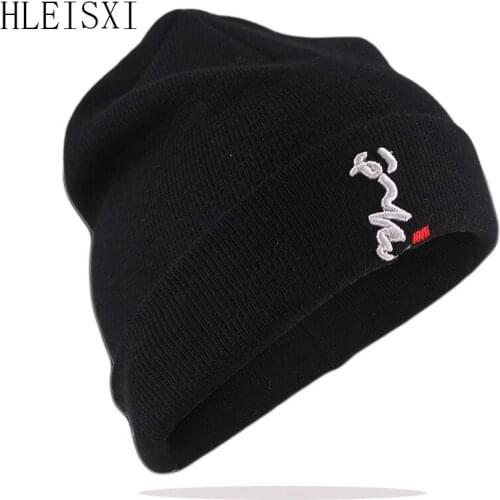 New Arrival Fashion Women Beanies Skullies Casual Brand Adult Girls Letter Hat Caps Knit Winter Warm Bonnet Gorras Hot Sale