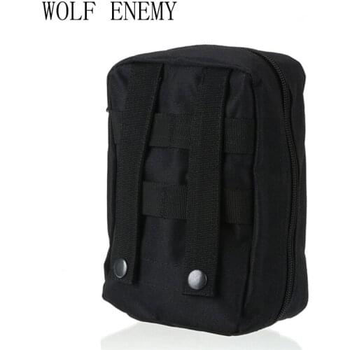 In Stock Military Airsoft Molle Medical Bag Easy Carring Tactical First Aid Pouch Tan Black Green Digital Woodland