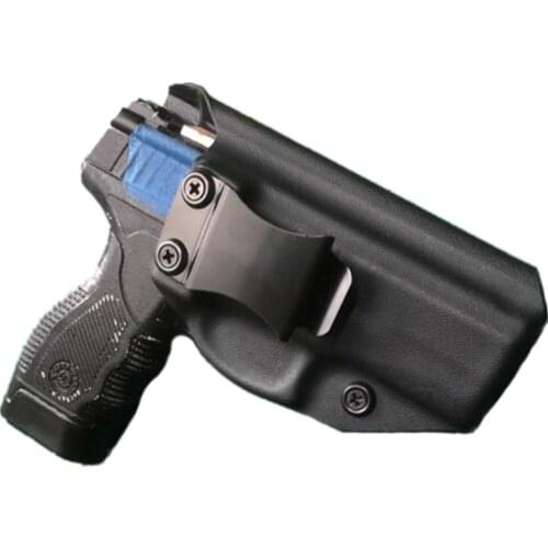 Inside the Waistband kydex IWB Internal Holster For Taurus PT 24/7 DAO PRO POLICE 9mm .40 Concealment clip Concealed Carry Case
