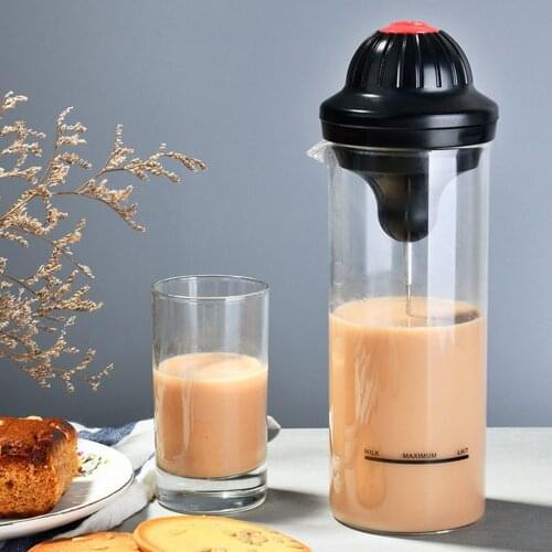 Milk Frother Automatic Handheld For Coffee Milk Cappuccino Machine Coffee Whisk Tool Kitchen Electric Milk Frother Coffee
