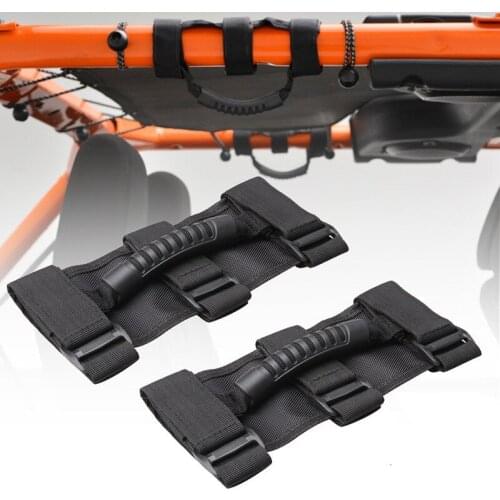 1Pcs Car Grab Handle Roll Bar Mount Side Grab Handle For Jeep Wrangler JL JK YJ TJ Car top grab handle