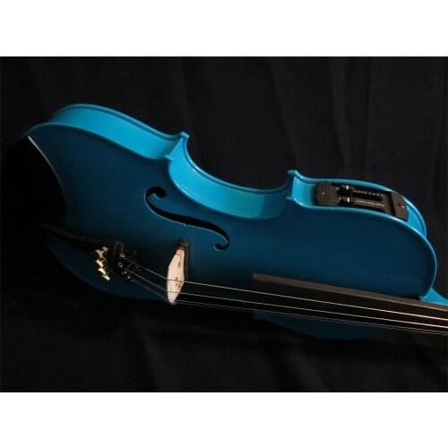 1pcs SONG Brand Blue colors 3/4 electric & acoustic violin