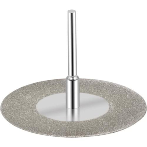 50/60mm Diamond Cutting Disc Grinding Wheel Saw Circular with 3mm Shank Drill Bit Rotary Tool for Angle Grinder Diamond SawBlade