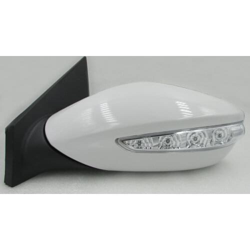 1pcs 8-wire for Hyundai Sonata Eight Generation S8YF Side Mirror Rearview Assembly Rearview Mirror Electric Folding Heating