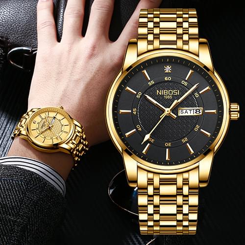 NIBOSI Fashion Special Offer Men Watches Sports Chronograph Waterproof Quartz Watch Wristwatches Mens Clock Relogio Masculino