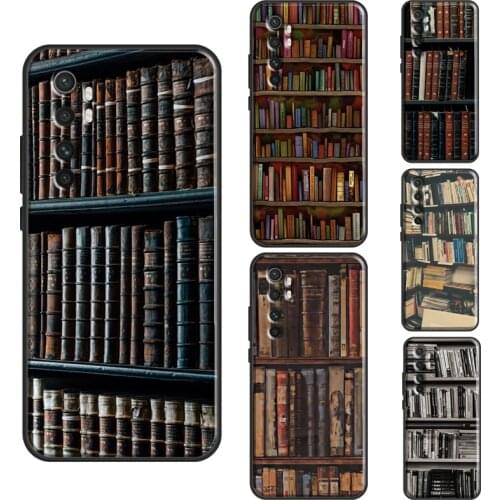 Library Book Case For POCO M3 Pro F2 F3 X3 Cover Bag For Xiaomi Mi 11 Pro 10T Mi 11 Ultra Note 10 Lite