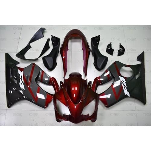 For Honda Cbr600 2004 - 2007 Plastic Fairings CBR 600 2004 Red Black Grey Body Kits CBR600 F4i 04 05 Fairings Unpainted