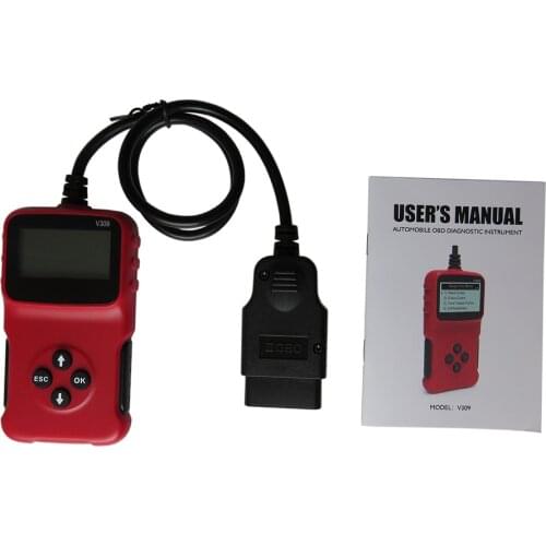 ELM327 V309 Car OBD2 Scanner OBDII Auto Diagnostic Tool Interface ELM 327 OBDII OBD 2 Code Reader Check Engine Fault Scan Tools