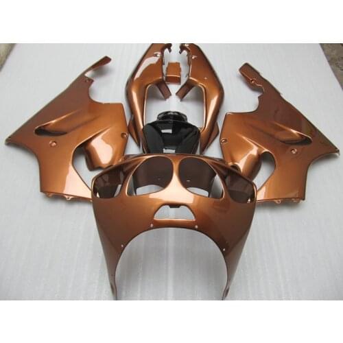Motorcycle Fairing kit for KAWASAKI Ninja ZX7R 96 99 00 03 ZX 7R 1996 2000 2003 ABS Coffee brown Fairings set+7gifts KH10