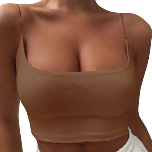 Backless Camisole Fashion Cropped Vest Summer Camis Sexy Tank Top Black Crop Tops Women Casual Tube Top Female Sleeveless G2502