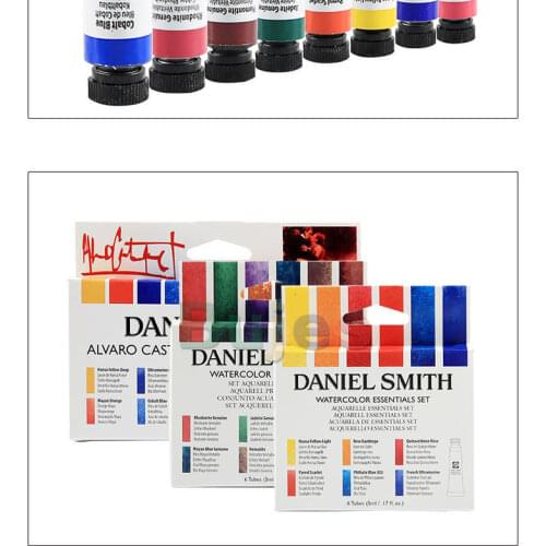 6 color 10 color Daniel Smith Original Watercolor Paint Set Artist Supplies For Mineral Alvaro 5ML Materials Drawing Supplies