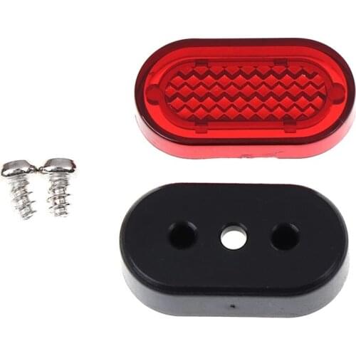 Plastic Electric Scooter Rear Fender Lampshade For Xiaomi M365 Electric Scooter Scooter Brake Rear Lights Accessories Parts