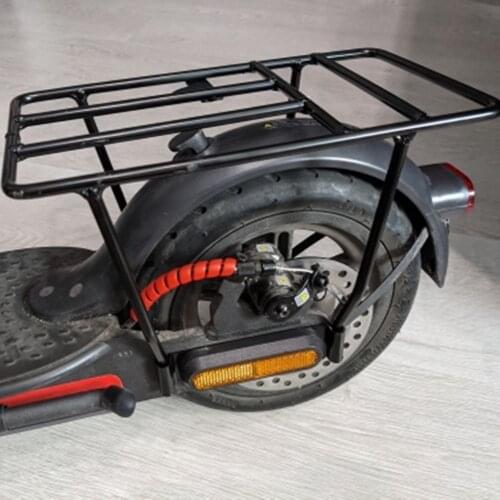 For Xiaomi Mijia M365/Pro Scooter Cargo Rear Rack Storage Shelf Universal Luggage Carrier Rack Saddle Bags Holder Stand Support