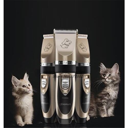 1 piece P2 professional grooming kit rechargeable pet cat dog hair trimmer electrical clipper shaver set haircut machine