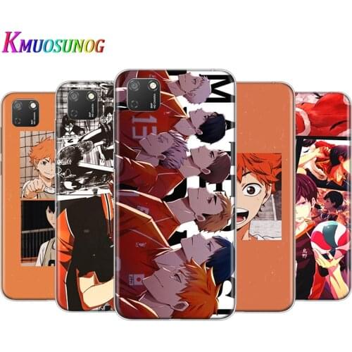 Transparent Cover Anime Volleyball For Honor 9 9S 9A 9C 9X 9N 9i V9 10 10i 10X X10 Lite Pro Shockproof Phone Case