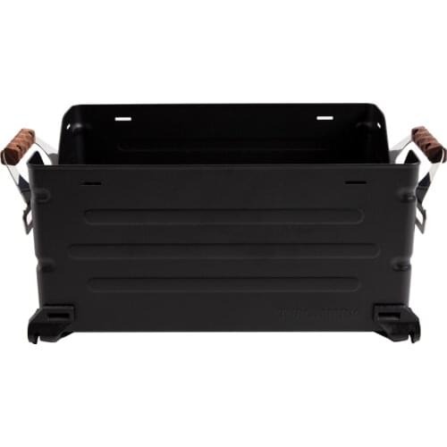 TNR Alloy Outdoor Camping Foldable Multifunctional Storage Box storage box galvanized plate Open shelf