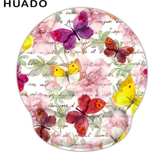 Special Design Mouse Pad with Wrist Support Ergonomic Soft Comfort Anti Slip Rubber Base Hand Rest Mouse Mat