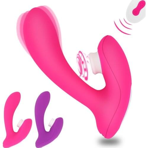 Vagina Sucking Vibrator G Spot Dildo Vibrator Female Masturbation Oral Sex Suction Sex Toys for Women Clitoris Stimulator