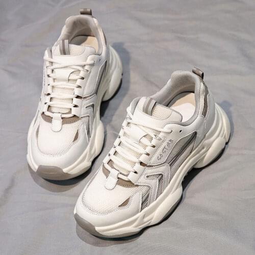 2021 Women Chunky Sneakers Trendy Dad Shoes Pink Spring Summer Casual Shoes Fashion Womens Sneakers Classic Trainers