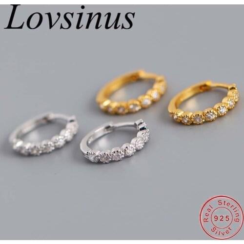 Gold Silver Color Round Shape Geometric Hollow Thick Hoop Earrings for Women Elegant Minimalist 925 Sterling Silver Earrings