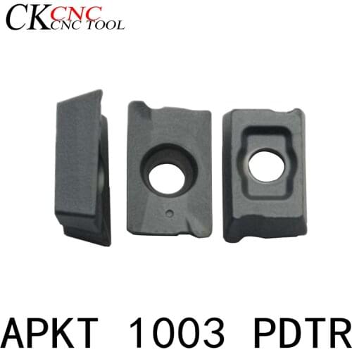 10pcs APKT 1003 PDTR CNC blade carbide insert DHL/EUB