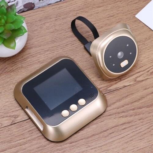 2.4 Inch Digital Door Viewer Peephole Viewer 135 Degree Wide Angle Door Eye Hole Night Vision Home Door Peephole Camera