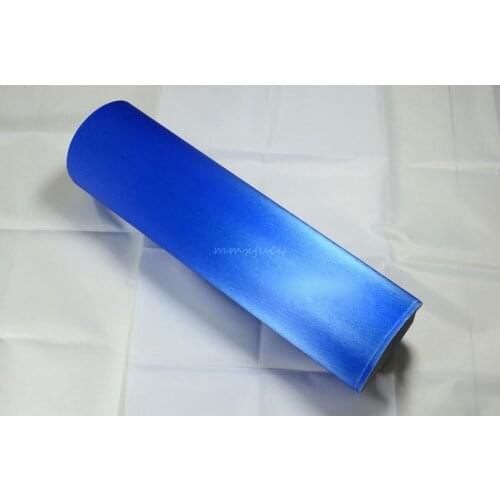 2 pieces 50cm*100cm Brushed Blue Auto Car Body Film Vinyl Wrap Roll Sheet Sticker Films Styling Sticker